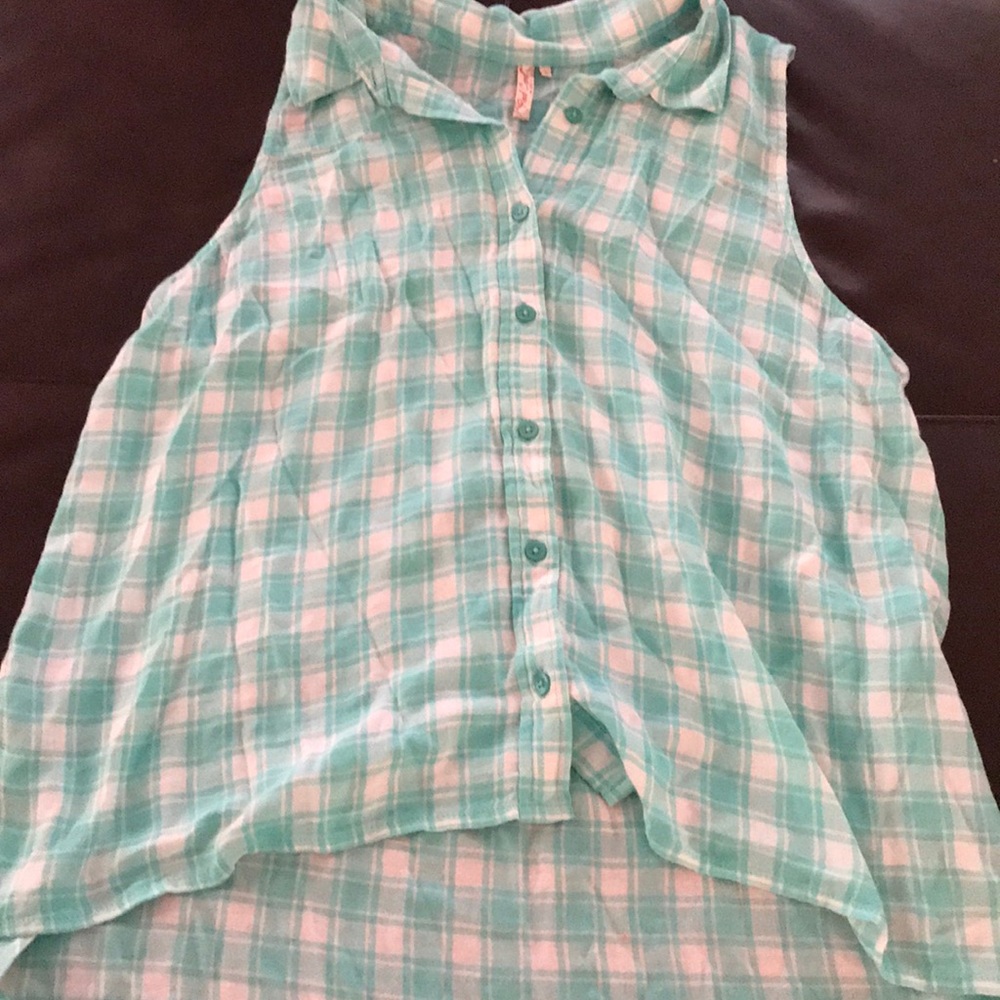 Blue Summer Top